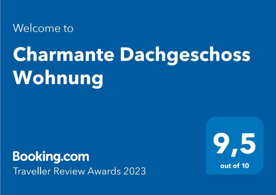 Charmante Dachgeschoss Wohnung Leipzig Eksteriør billede