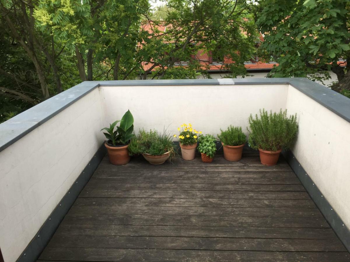 Charmante Dachgeschoss Wohnung Leipzig Eksteriør billede